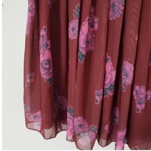 Free People Mini Skirt Florence Floral Mesh, Size XS, New w/o Tag MSRP $148 - Picture 6 of 6